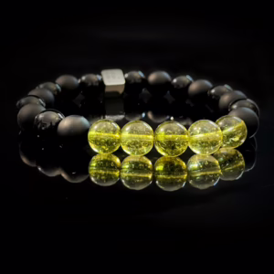 Natural Gemstone Peridot Bracelet