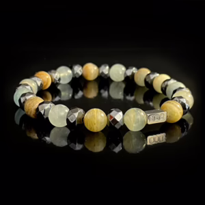 Lemurian II Quartz Minimalist Bracelet – Handmade Luxury